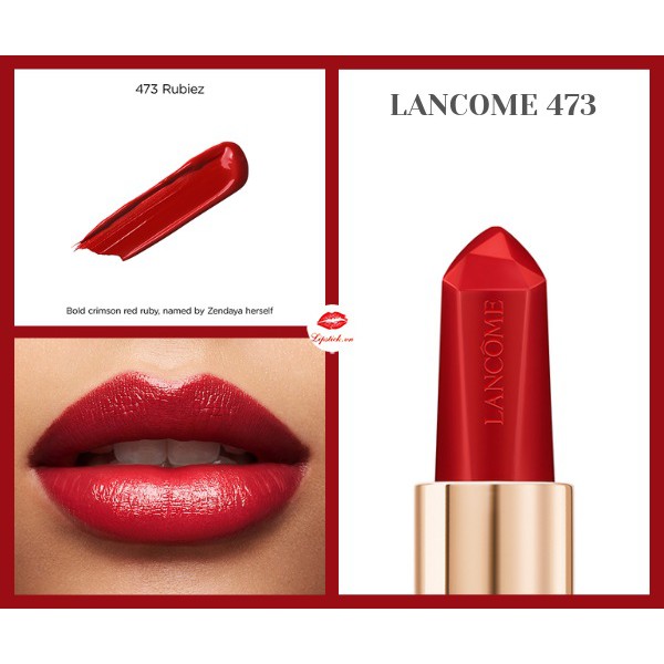 Son Lancome L’absolu Rouge Ruby Cream 473 Rubiez