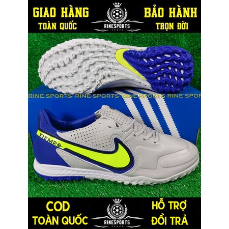 GIÀY BÓNG ĐÁ NHÂN TẠO TF Legend 9 Club xám bảng Pro HÀNG SUPER THAILAND
