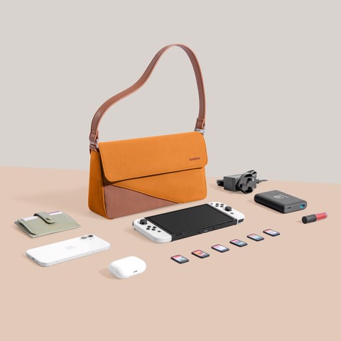 Túi Xách Nữ Thời Trang Tomtoc Lady Fashion Accessories Chất liệu Lông Cừu, Phối Màu Tinh Tế, Sang Trọng - Balocenter