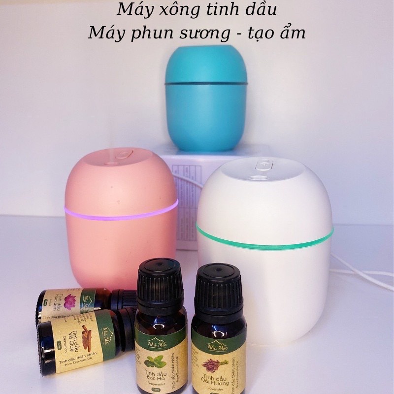 Máy Xông Tinh Dầu Mini-Khuếch Tán Tinh Dầu- Máy Phun Sương Mini 250ml