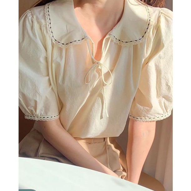 Áo Kiểu Tay Phồng 34507 Cho Nữ