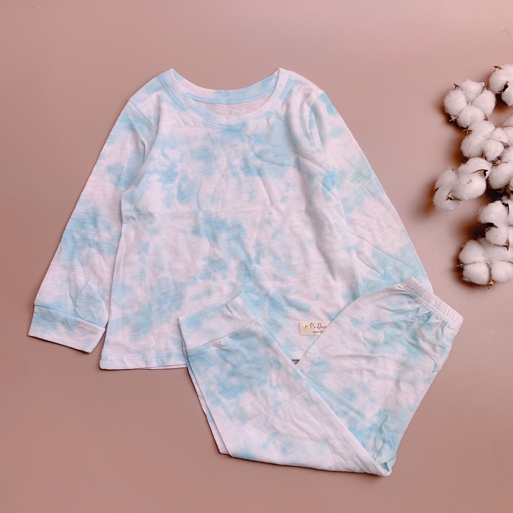 Bộ cotton loang màu Ru Design BG 2-7y - Bảng màu 1
