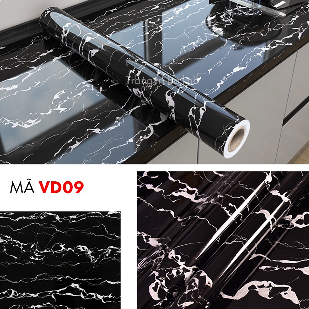 Giấy dán tường vân đá , decal giả đá dùng dán bàn bếp, tủ bếp đẹp nhiều mẫu chống nước, dầu mỡ - Trang Trí Hà Linh