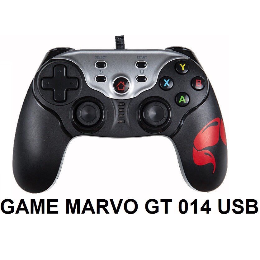 TAY CẦM, TAY BẤM GAME GAMEPAD MARVO GT 014 CỔNG USB CÓ RUNG
