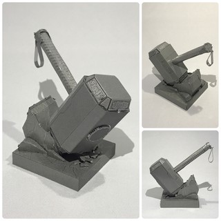 Mô hình 3D kim loại lắp ráp Búa Thor [ Chưa Lắp ]
