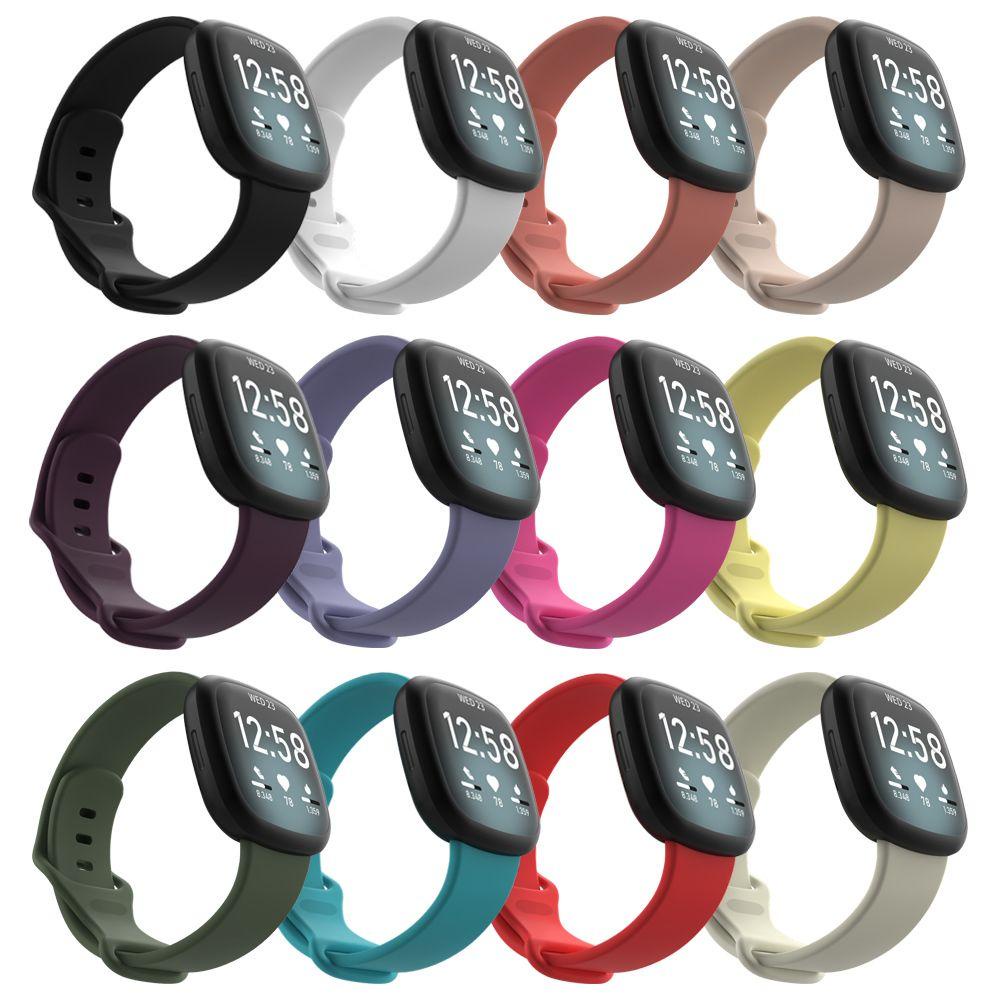 GOGOUP Dây Đeo Thay Thế Bằng Silicone Mềm Tháo Gỡ Nhanh Cho Fitbit Versa 3 Fitbit Sense