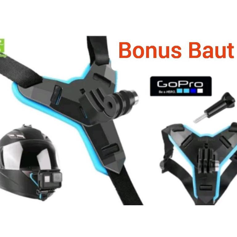 Giá Đỡ Gắn Mũ Bảo Hiểm Cho Motovlog Gopro Yi Cam Kogan. | BigBuy360 - bigbuy360.vn