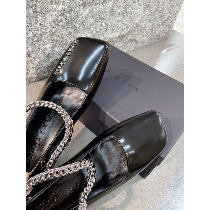 Cao gót thời trang 1017 ALYX 9SM 2021 da cao cấp