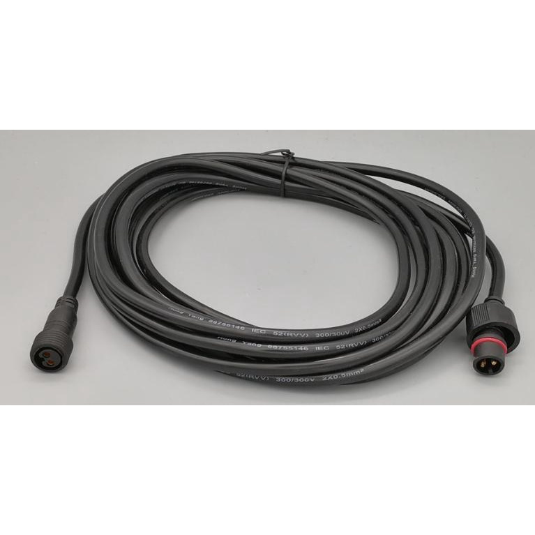 Dây nối dài đèn 0.5mm năng lượng mặt trời 5m, có sẵn 2 đầu jack cắm