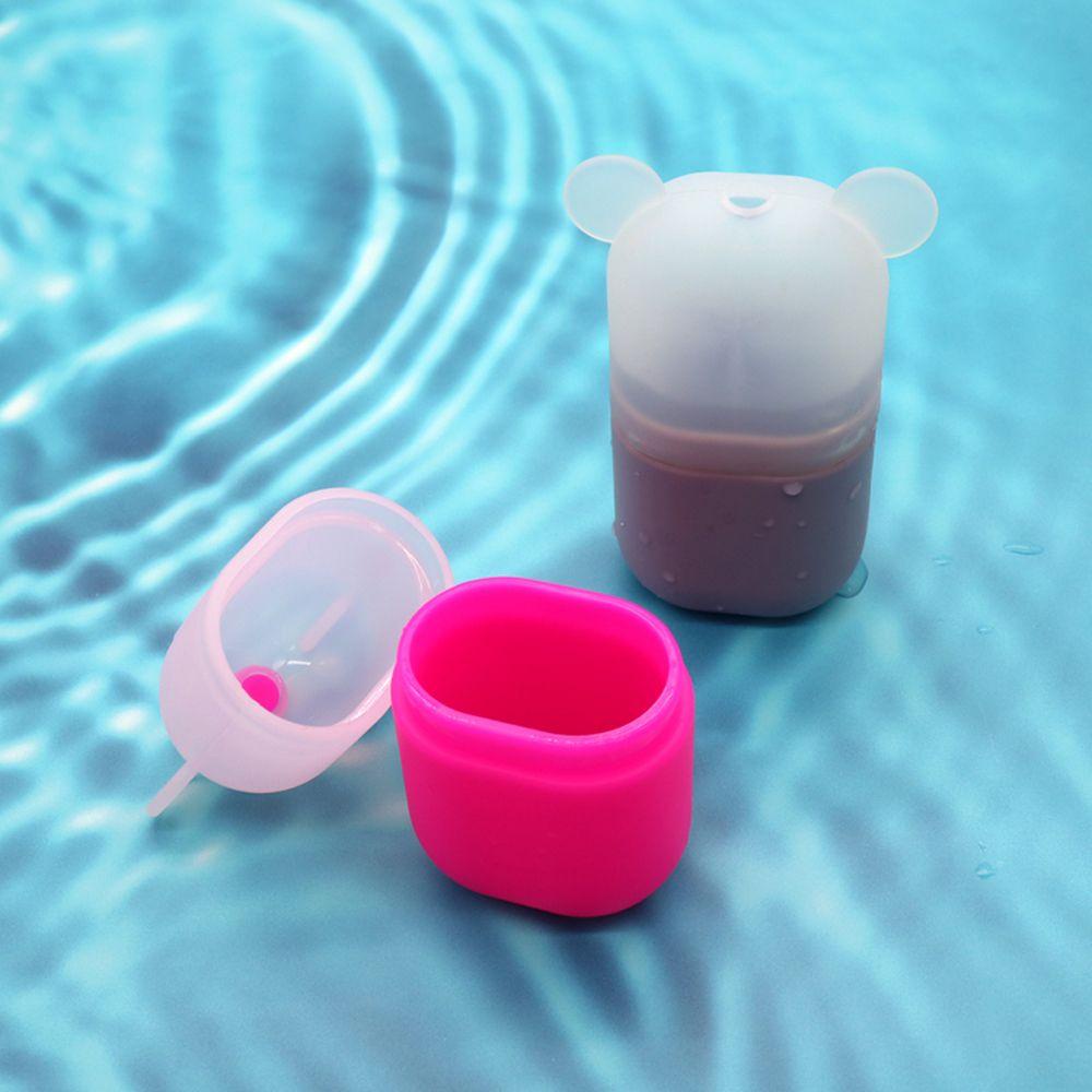 Khuôn Làm Đá Lăn Bằng Silicon Hình Gấu Dễ Thương Chăm Sóc Da Mặt Cho Nữ