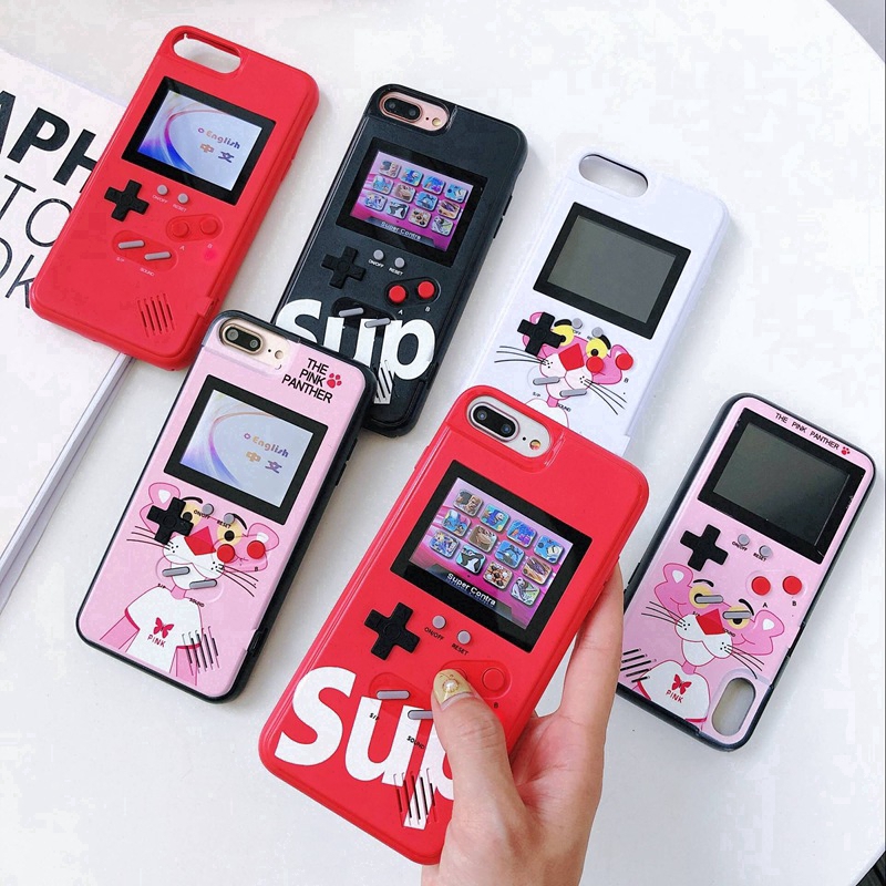 Ốp điện thoại PC silicon kiểu máy chơi GAMEBOY độc đáo cho iPhone 11 Pro 6 6S 7 8 Plus X XR Xs Max Xr SE 2020 GAME BOY