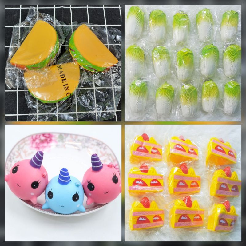 đồ chơi squishy mini dễ thương chậm tăng