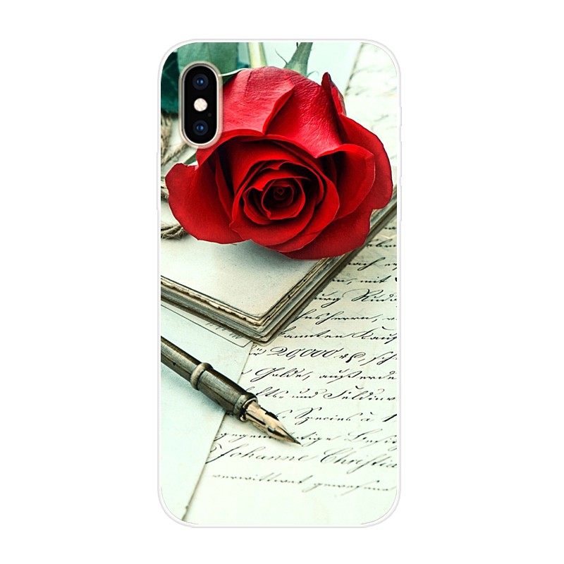 IPHONE X casing Printed phone case Cartoon Back Cover For IPHONE X