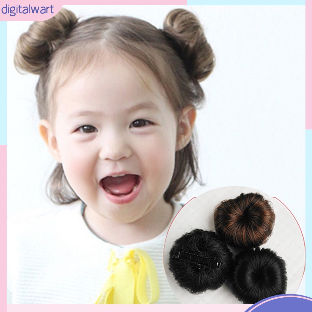 Búi Tóc Giả Xoăn Xù Thời Trang Dành Cho Nữ