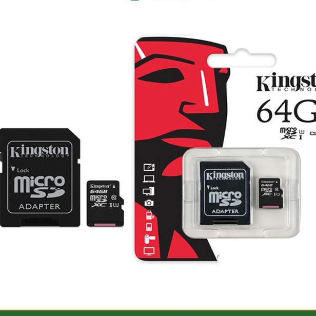 Thẻ nhớ Kingston 64G chính hãng bảo hành 5 năm