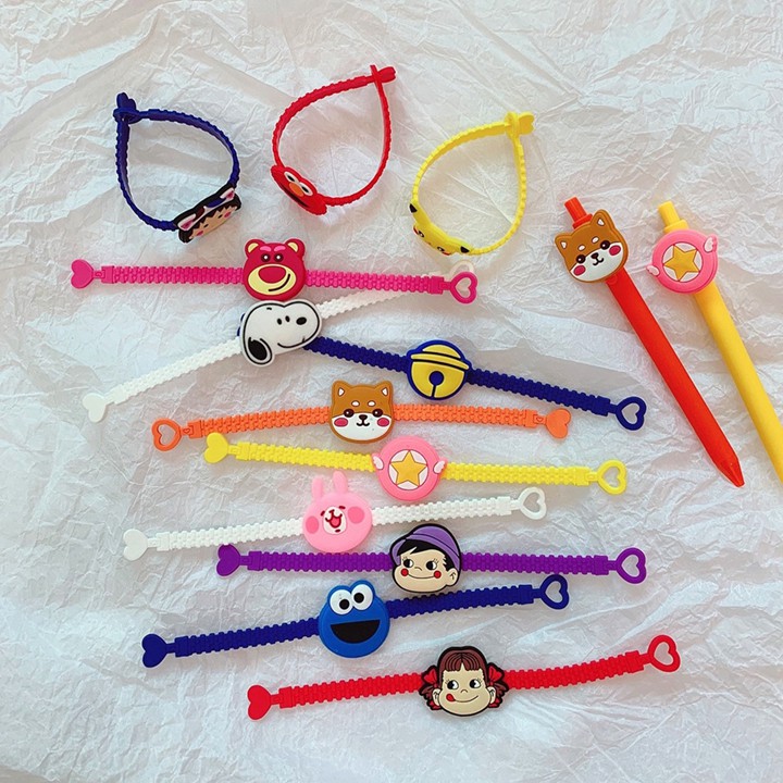 Vòng Tay Silicon Cartoon Nam Nữ Dễ Thương - La mode | BigBuy360 - bigbuy360.vn