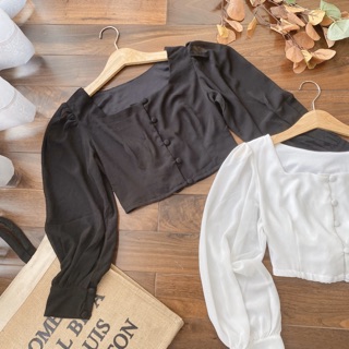 ÁO CROP TOP TAY DÀI