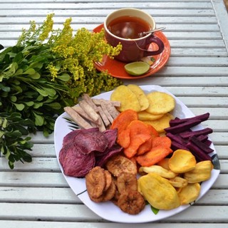 100g hoa quả sấy khô nguyên miếng