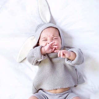 Áo len Gap tai thỏ siêu cute