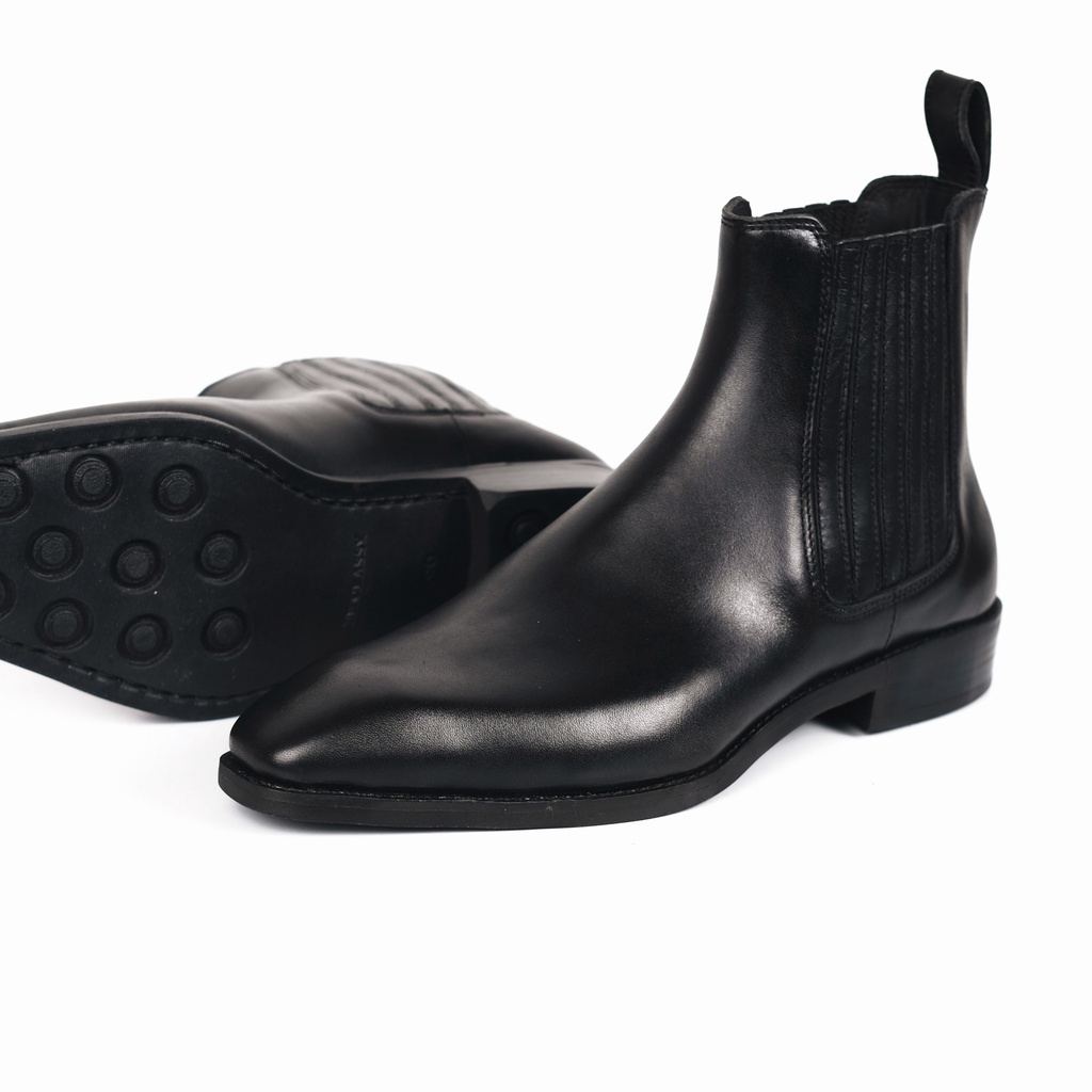 Giày Tây Cao Cấp THE DON CHELSEA BOOTS - BO18 - Da Bò Ý Lót Trong Da Bò Mộc - Thương hiệu Be Classy