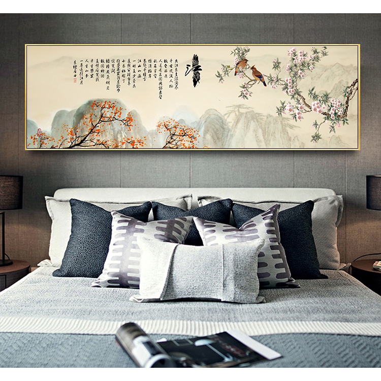 Tranh Trang Trí Chất Lượng Cao Phong Cách Trung Hoa Truyền Thống