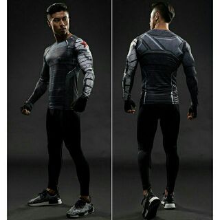 Áo Bucky dài tay siêu anh hùng
