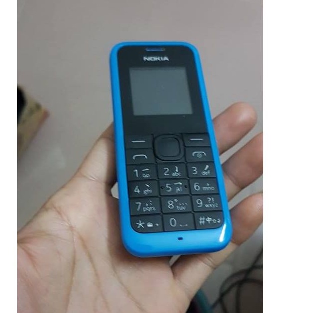 Điện Thoại Nokia 105 Bản 2 Sim Zin Chính Hãng kèm pin sạc