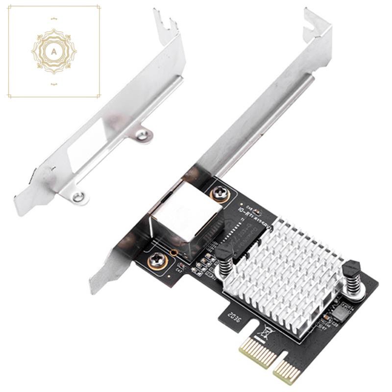 Thẻ Mạng Chuyển Đổi Pci-Express Sang Gigabit Rj45 Sang 10 / 100 / 1000m / 2.5g