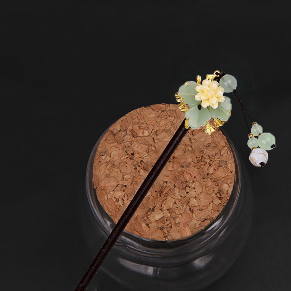 Trâm cài tóc tua rua hình hoa thời trang cho nữ