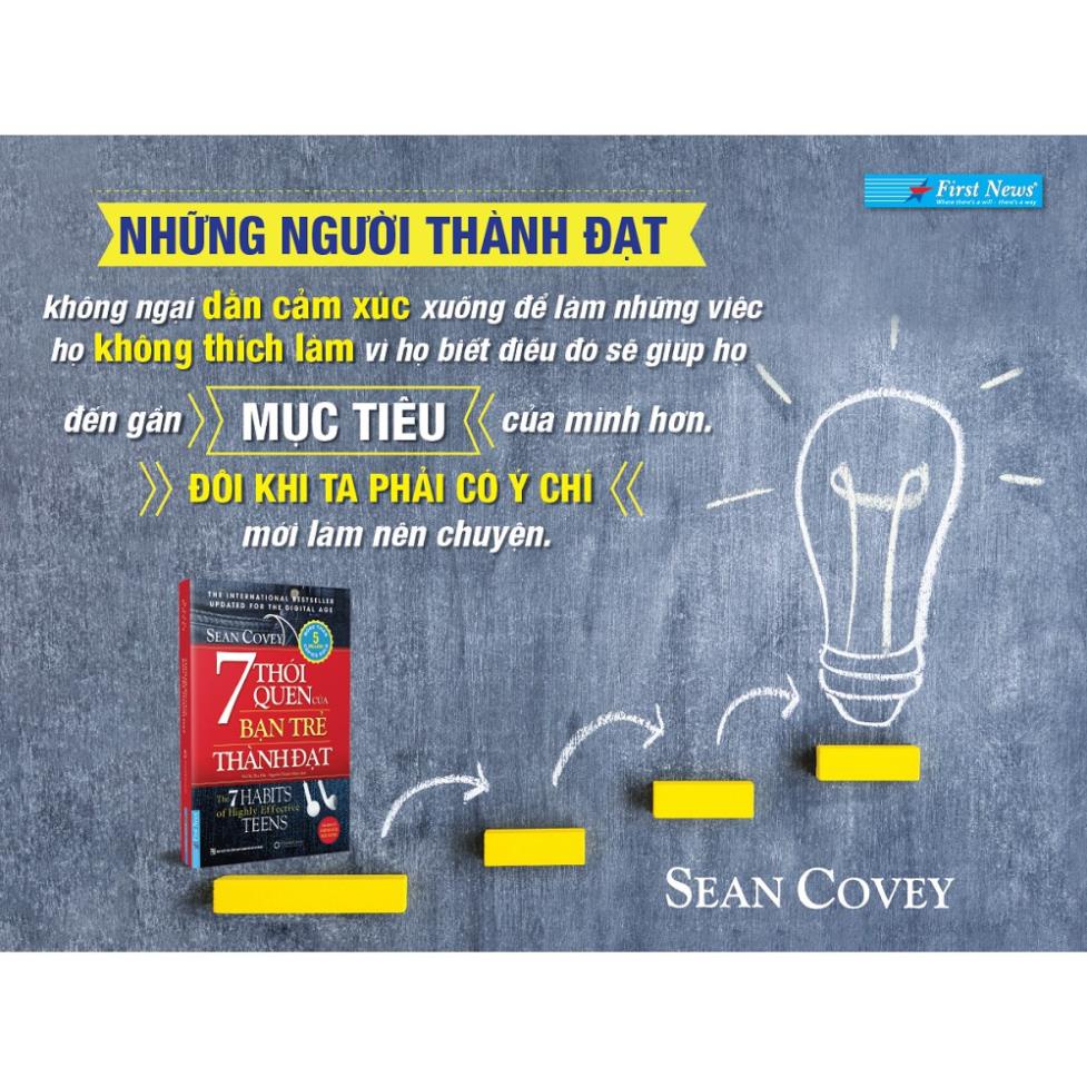 Sách- Bí quyết áp dụng 7 thói quen của bạn trẻ thành đạt (khổ nhỏ) - First News