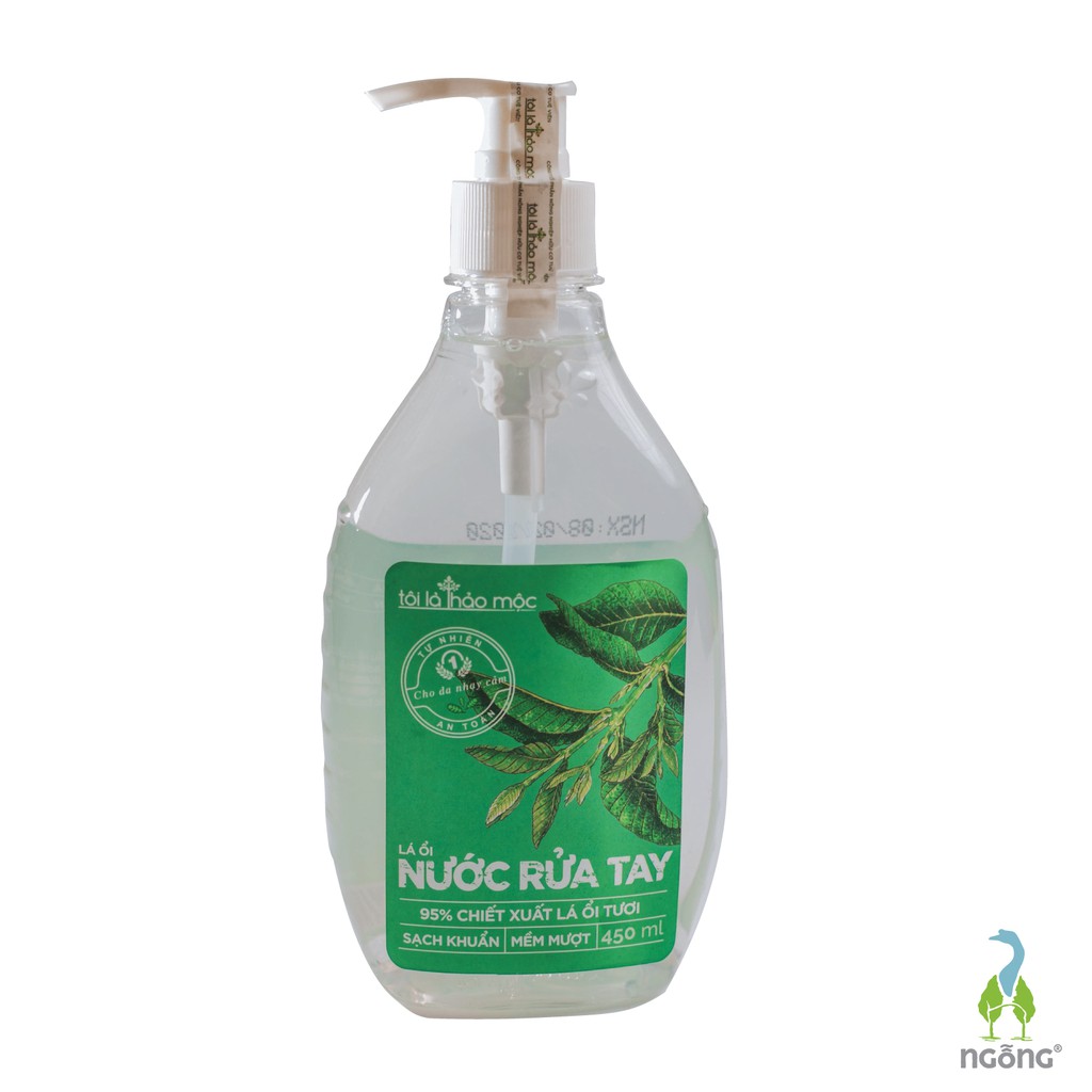 Nước rửa tay lá ổi 450ml