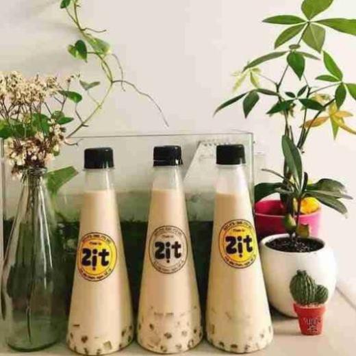 COMBO 10 Chai Nhựa 330ml đựng trà sữa hình TAM GIÁC