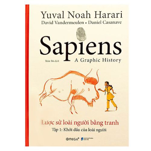 Sách - Sapiens - Lược Sử Loài Người Bằng Tranh - Tập 1: Khởi Đầu Của Loài Người (Bìa Cứng) 345K