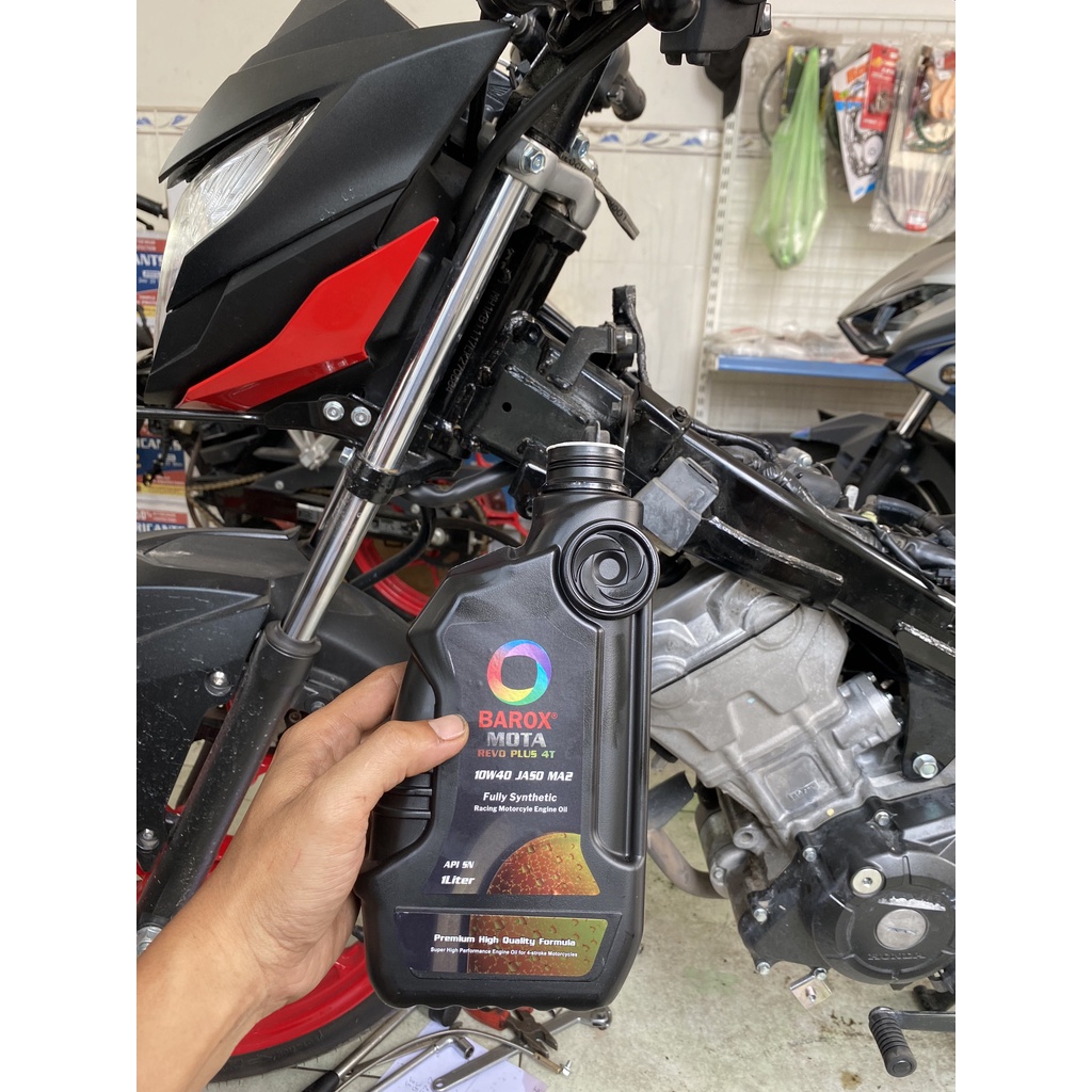 Nhớt Barox 10W40 API SN JASO MA2