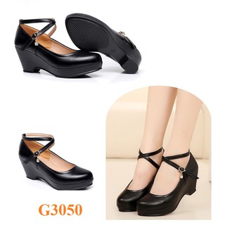 Giày đế xuồng quai chéo g3050-320