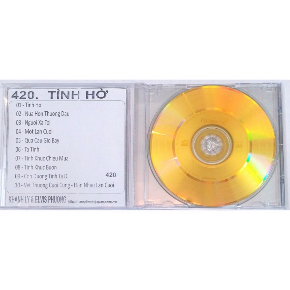 Bộ 8 CD nhạc khánh ly như hình ghi bằng phono