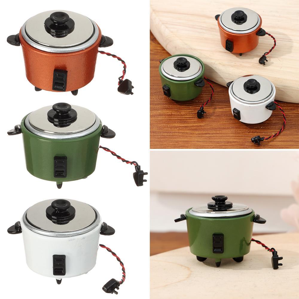 Mô Hình Nồi Cơm Mini Trang Trí Nhà Búp Bê
