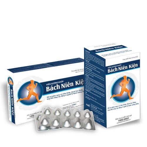 Viên Xương Khớp Bách Niên Kiện hỗ trợ giảm viêm, giảm đau nhức xương khớp