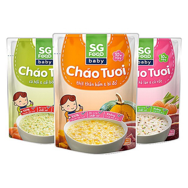 Combo Cháo Tươi SG Food