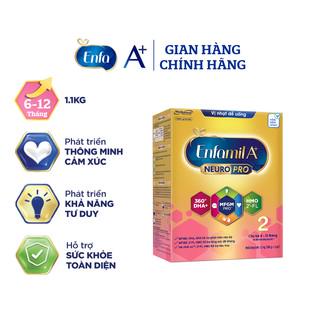 Sữa Bột Enfamil A+ Neuropro 2 - FL HMO Vị Nhạt Dễ Uống Enfa – 1.1kg