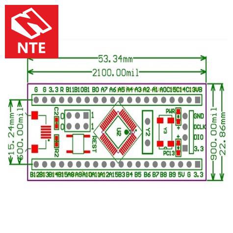 [NTE] KIT STM32F103C8T6 Board Mini