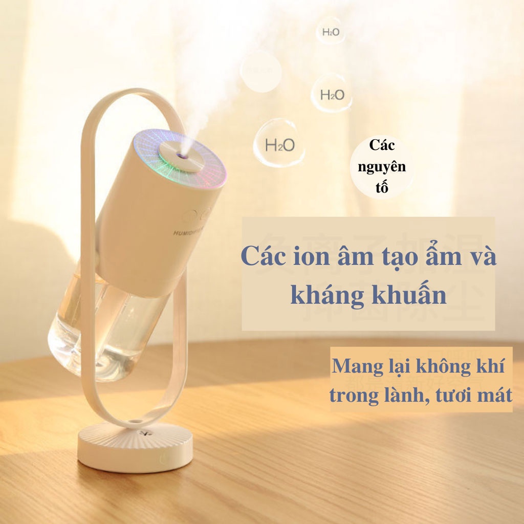 Máy phun sương tạo độ ẩm không khí di động Humidifier mini sản phẩm đến từ phẩm công nghệ Đức mọi nhà yên tâm