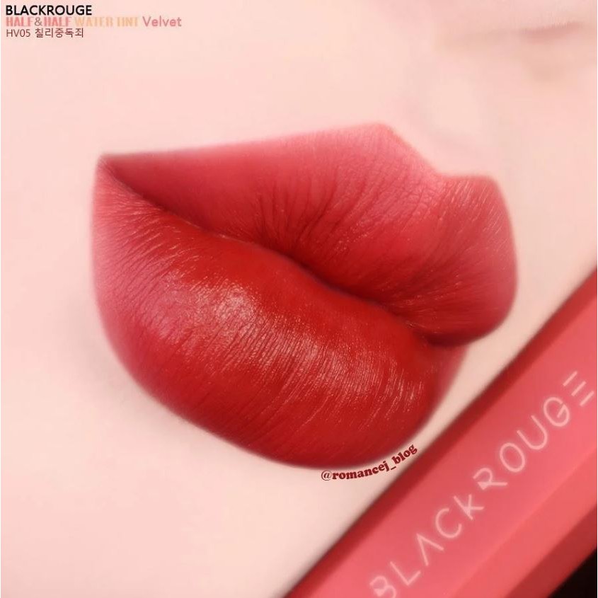 Son Kem Lì Mịn Black Rouge Half N Half Water Velvet (HV) | BigBuy360 - bigbuy360.vn
