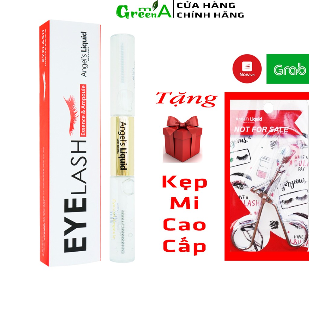 Dưỡng Mi Angel Liquid Tinh Chất Dưỡng Mi Dày Và Dài 2 Bước Angel's Liquid Eyelash Essence 5ml & Ampoule 5ml [CHÍNH HÃNG]