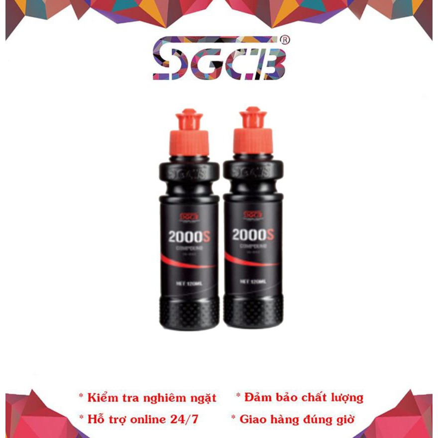 [Mã LIFEAUMAY giảm 10% tối đa 30k đơn 150k] SGCB 120ml Xi Đánh Bóng 2000S SG-E022