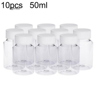 10 lọ trong suốt đựng thuốc 50ml