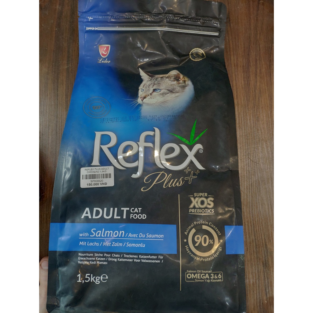 Thức ăn cho mèo Reflex Plus 1.5kg