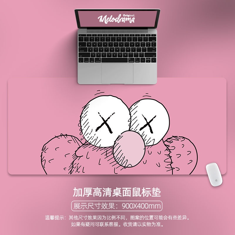 Tấm Lót Chuột Và Bàn Phím Cỡ Lớn Họa Tiết Hoạt Hình Anime Dễ Thương