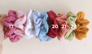 Scrunchies size trung - Bản 2,5cm - 3cm
