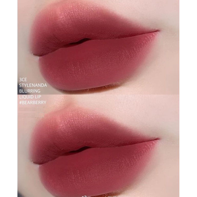 Son 3ce Blurring Liquid Lip #Bearberry mận chín